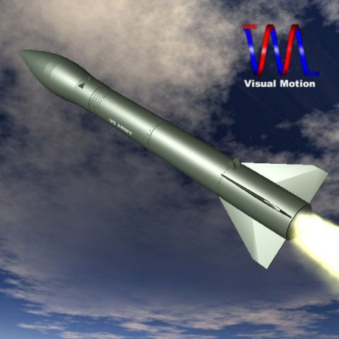 us army mrg1b honest john missile Model 3D .c4d .max .obj .3ds .fbx .stl .blend 