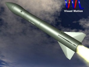 us army mrg1b honest john missile 3D-Modell