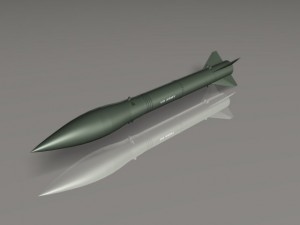 us army mrg1b honest john missile Model 3D