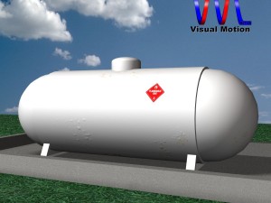 propane tank 3D Model