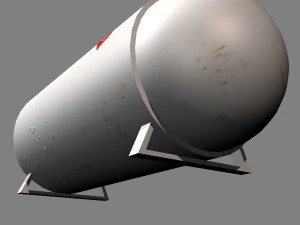 propane tank 3D Model