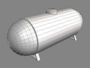 propane tank 3D Model
