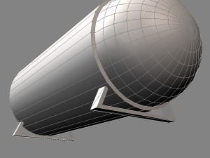 propane tank 3D-Modell