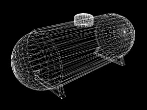 propane tank 3D-Modell