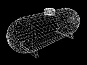 propane tank 3D Model