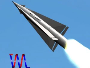 us army nike hercules missile 3D Model