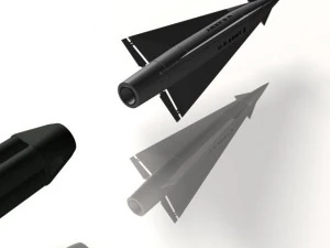 us army nike hercules missile 3D Model