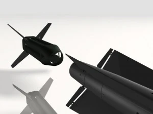 us army nike hercules missile 3D Model