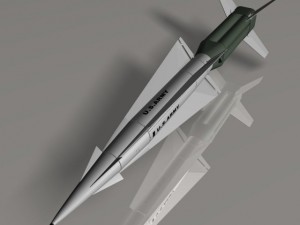 us army nike hercules missile 3D 모델