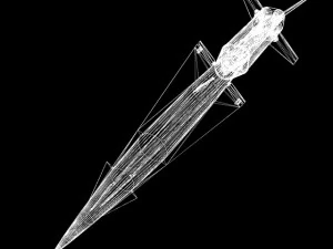 us army nike hercules missile 3D Model