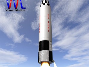 us army jupiter missile 3D Model