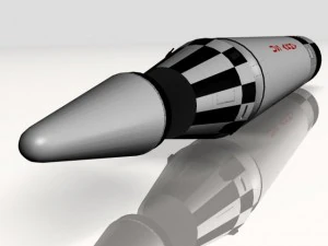 us army jupiter missile 3D Model