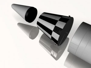 us army jupiter missile 3D Model