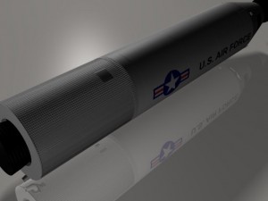 usaf jupiter missile Modèle 3D
