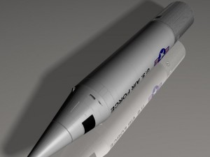 usaf jupiter missile Modèle 3D