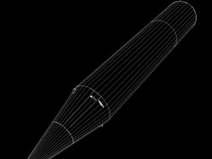 usaf jupiter missile Modèle 3D