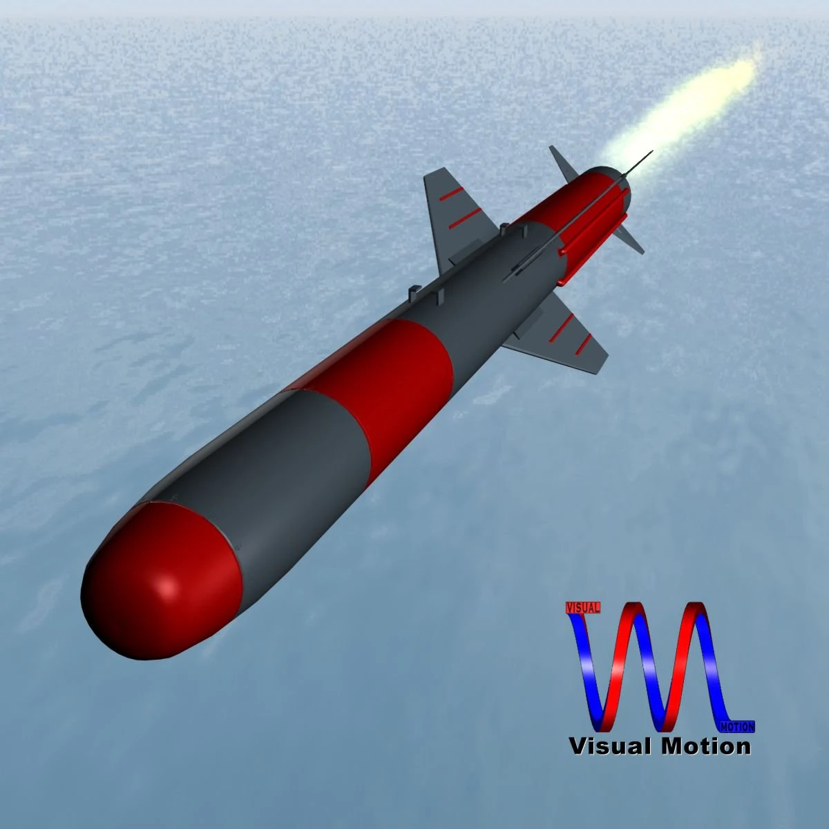 iranian kowsar missile 3D Model .c4d .max .obj .3ds .fbx .stl .blend