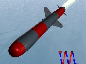 iranian kowsar missile 3D Model