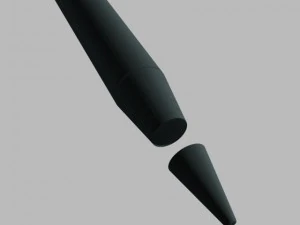 russian ss5 skean missile 3D Model