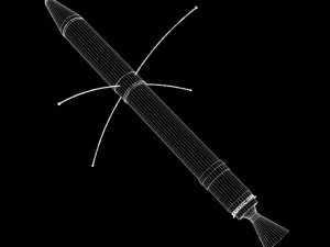 us nasa explorer i satellite 3D Model