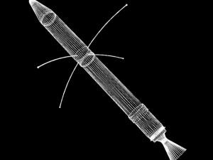 us nasa explorer i satellite 3D-Modell