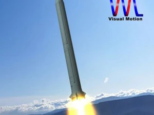 rudal sandel ss4 Rusia Model 3D