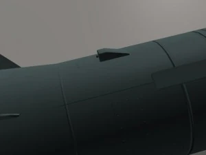russian ss4 sandel missile 3D Model