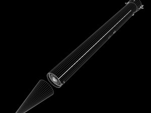 russian ss4 sandel missile 3D 모델