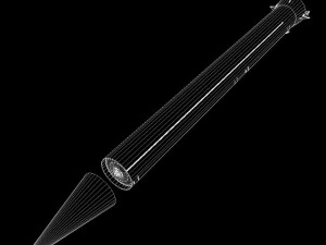 russian ss4 sandel missile 3D Model