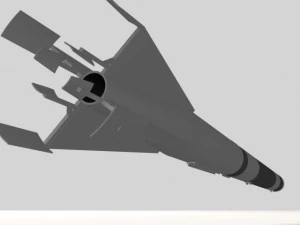 米国のL13ロケット 3Dモデル