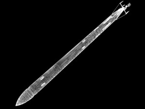 us l13 rocket 3D Model