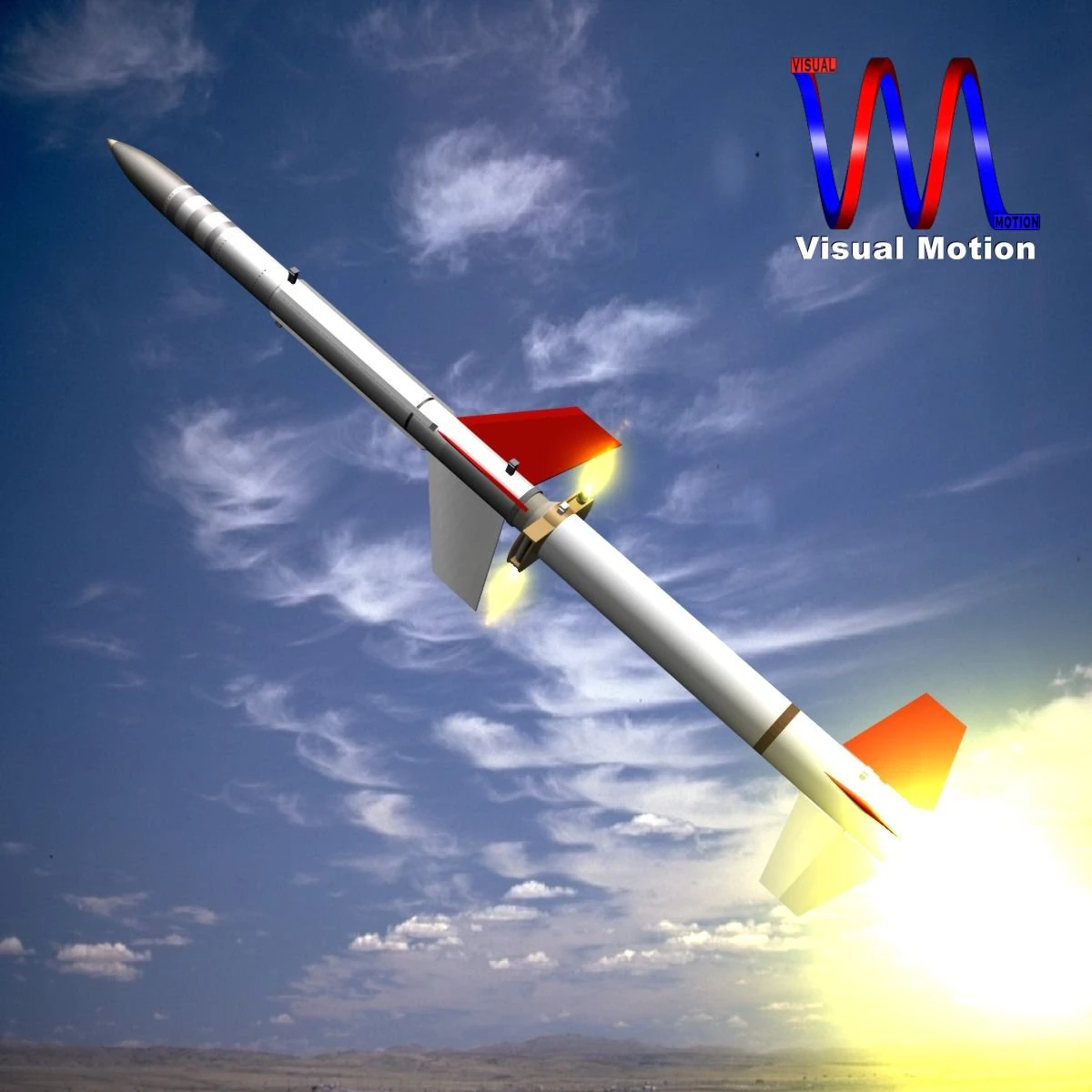 us terrierlynx rocket 3D Model .c4d .max .obj .3ds .fbx .stl .blend 