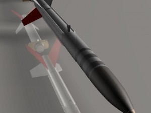 us terrierlynx rocket 3D-Modell