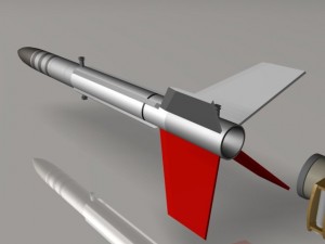 us terrierlynx rocket 3D-Modell