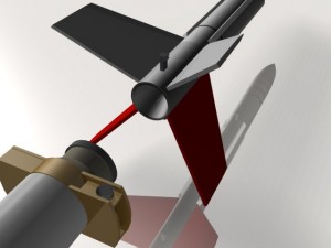 us terrierlynx rocket 3D-Modell