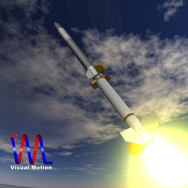 us terriermalemute rocket Model 3D .c4d .max .obj .3ds .fbx .stl .blend 