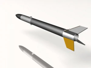 us terrier erkek dilsiz roket 3D Model