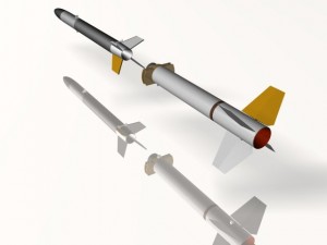 us terriermalemute rocket Model 3D