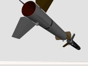 us terriermalemute rocket Model 3D