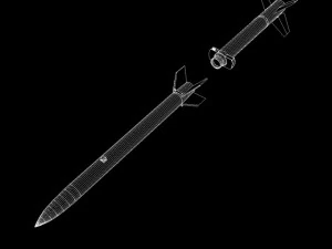 us terrier erkek dilsiz roket 3D Model