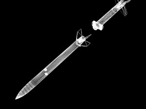 us terriermalemute rocket Model 3D