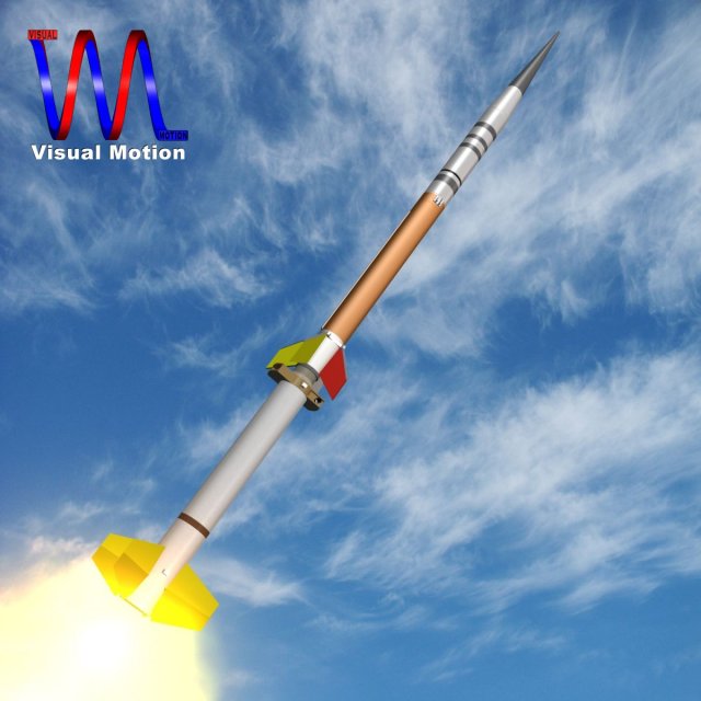us terrierimproved malemute rocket 3Dモデル .c4d .max .obj .3ds .fbx .stl .blend 