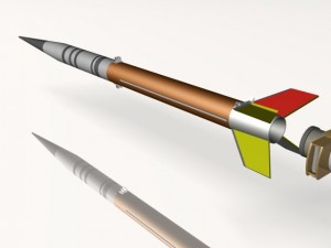 us terrierimproved malemute rocket 3Dモデル