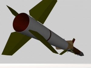 us terrierimproved malemute rocket 3Dモデル