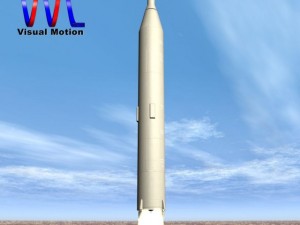 iranian simorgh missile concept 1 Modèle 3D