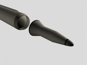 iranian simorgh missile concept 1 3D Model