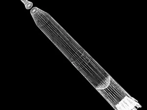 iranian simorgh missile concept 1 3D Model