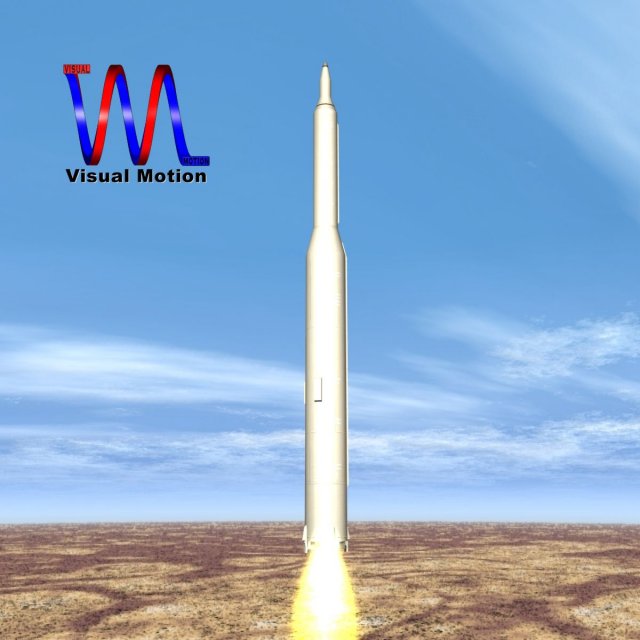 iranian simorgh missile concept 2 Modelo 3D .c4d .max .obj .3ds .fbx .stl .blend 