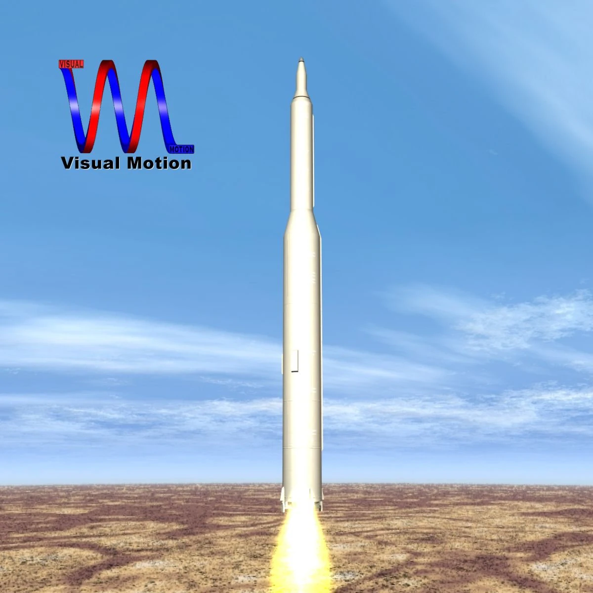 iranian simorgh missile concept 2 3D Model .c4d .max .obj .3ds .fbx .stl .blend 