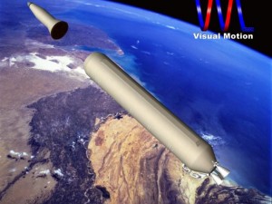 iranian simorgh missile concept 2 Modelo 3D